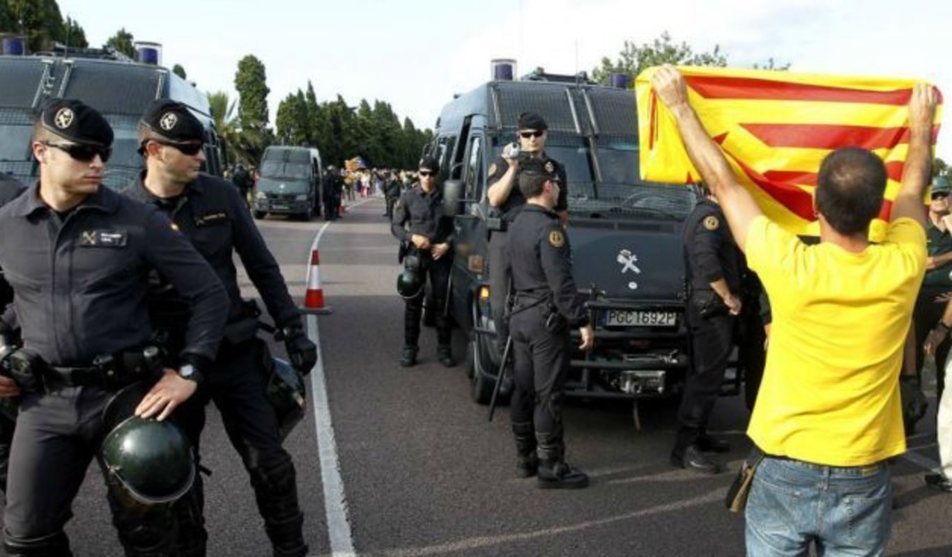 La Spagna rafforza la presenza militare in Catalogna